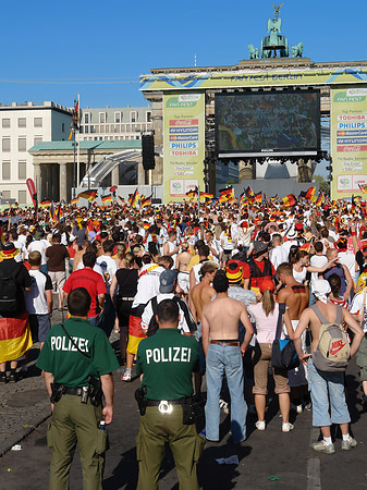 Leinwand und Fans Foto 