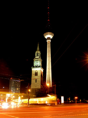 Fernsehturm und Marienkirche