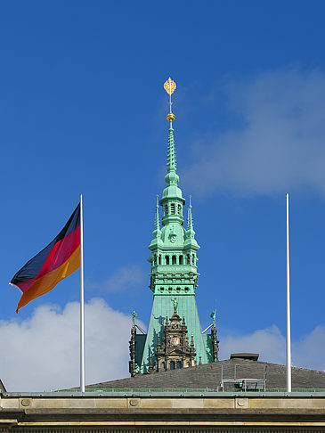 Foto Rathaus und Börse - Hamburg