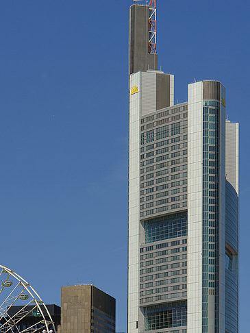 Foto Commerzbank mit Riesenrad - Frankfurt am Main