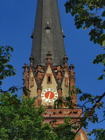 Foto Spitze der Deutschherrenkirche