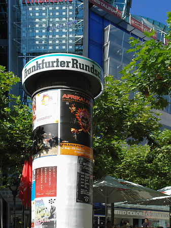Fotos Zeilgalerie mit Litfaßsäule | Frankfurt am Main
