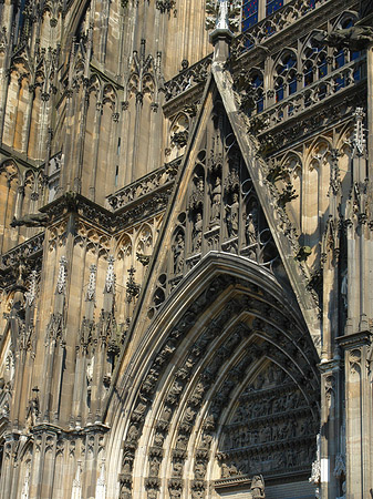 Eingang des Kölner Doms Fotos