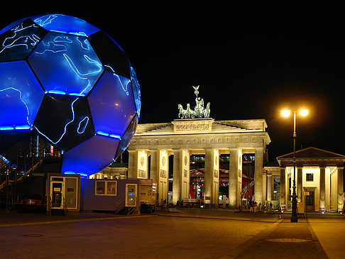 Foto Brandenburger Tor bei Nacht - Berlin