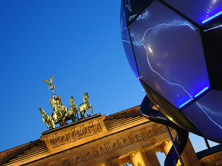 Foto Brandenburger Tor bei Nacht