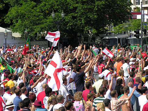 Englische Fans Foto 
