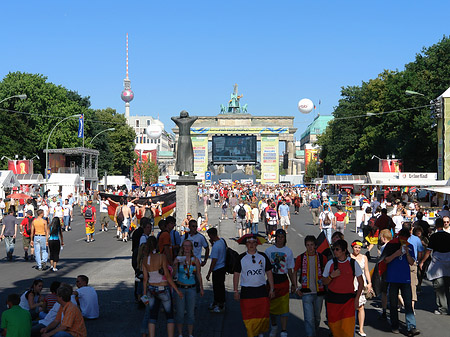 Fanmeile am Brandenburger Tor Foto 