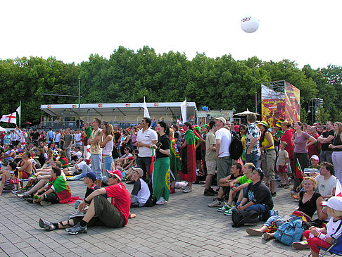 Fanmeile am Brandenburger Tor