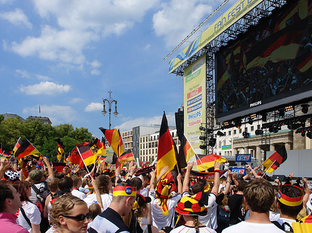 Foto Leinwand und Fans