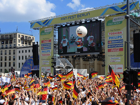 Foto Leinwand und Fans