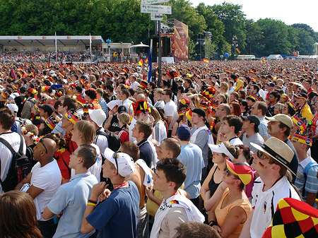 Foto Fanfest - Menchenmasse