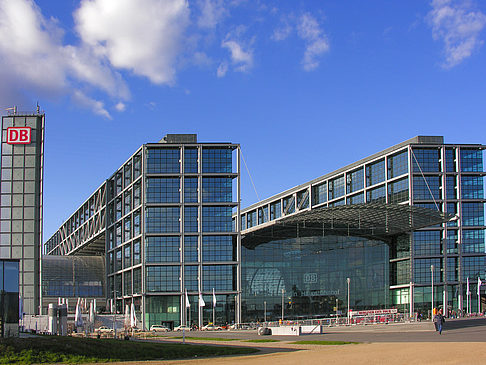 Blick auf den Hauptbahnhof