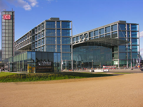 Blick auf den Hauptbahnhof Foto 