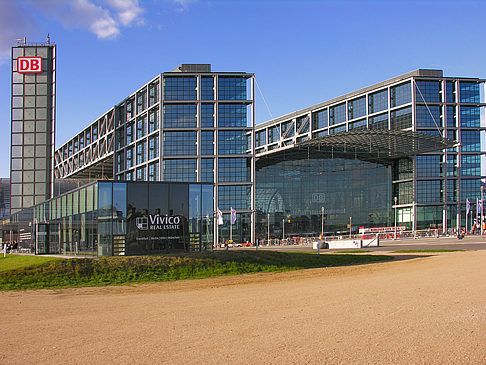 Blick auf den Hauptbahnhof