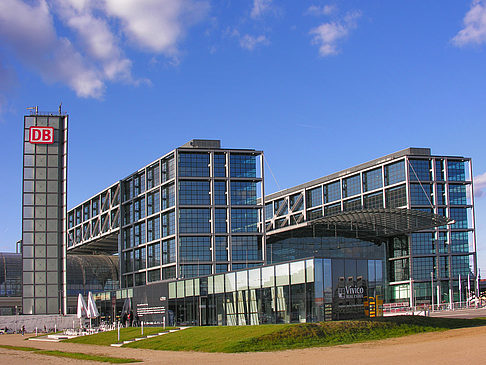 Foto Blick auf den Hauptbahnhof - Berlin