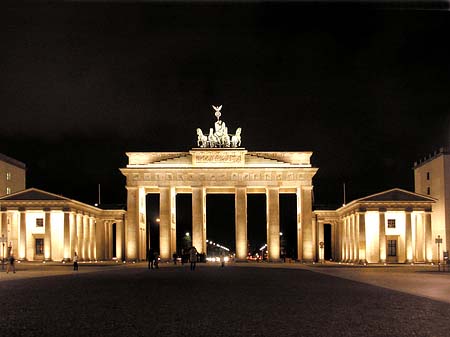 Potsdamer Platz und Brandenburger Tor Foto 