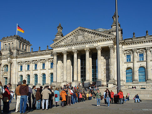 Fotos Touristen am Reichstag