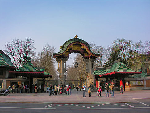 Fotos Eingang zum Zoo