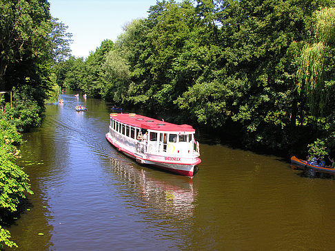 Boote auf der Außenalster