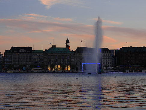 Fontäne auf der Binnenalster