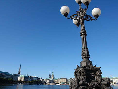 Laterne und Binnenalster