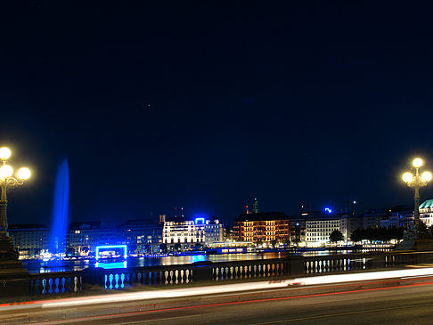 Fotos Binnenalster bei Nacht