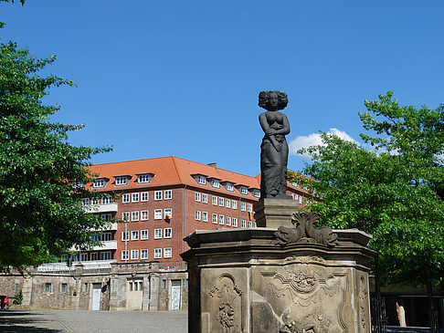 Foto Fischmarktbrunnen Minerva - Hamburg