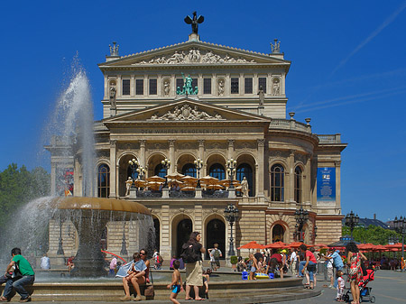 Fotos Alte Oper mit Brunnen | Frankfurt am Main