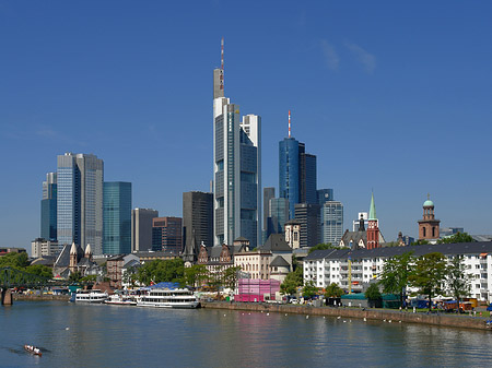Foto Skyline von Frankfurt