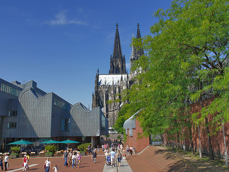 Weg zum Kölner Dom