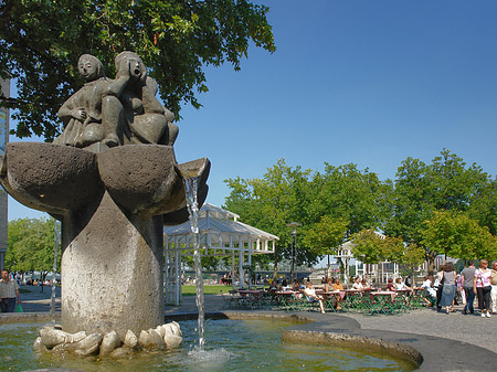 Pütz im Rheingarten Foto 