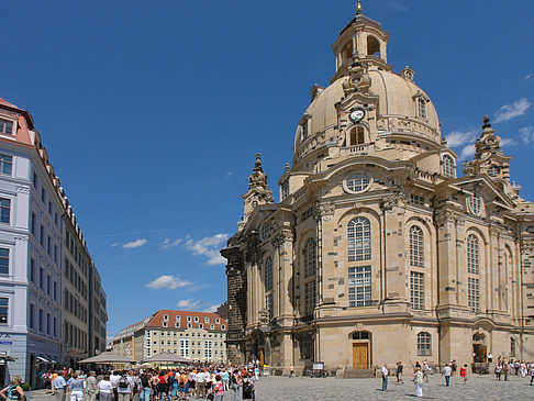 Foto Frauenkirche und Neumarkt